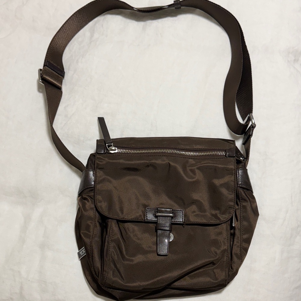 Tumi Brown Crossbody Bag